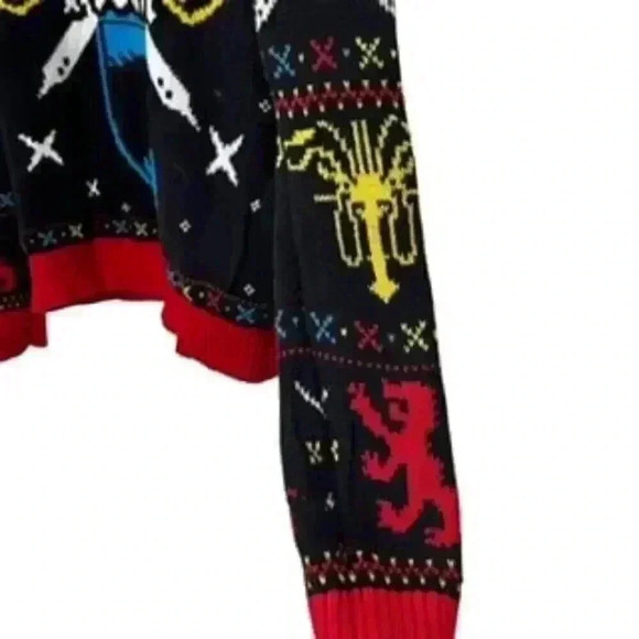 Game Of Thrones Joy To The Realm Christmas Holiday Sweater Adult Sz Medium - Picture 7 of 12